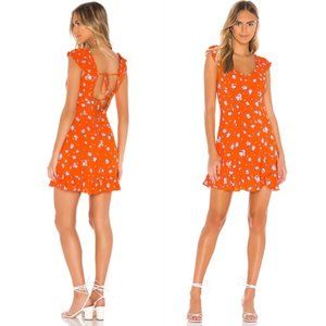 NWT Free People Like A Lady Floral Mini Dress